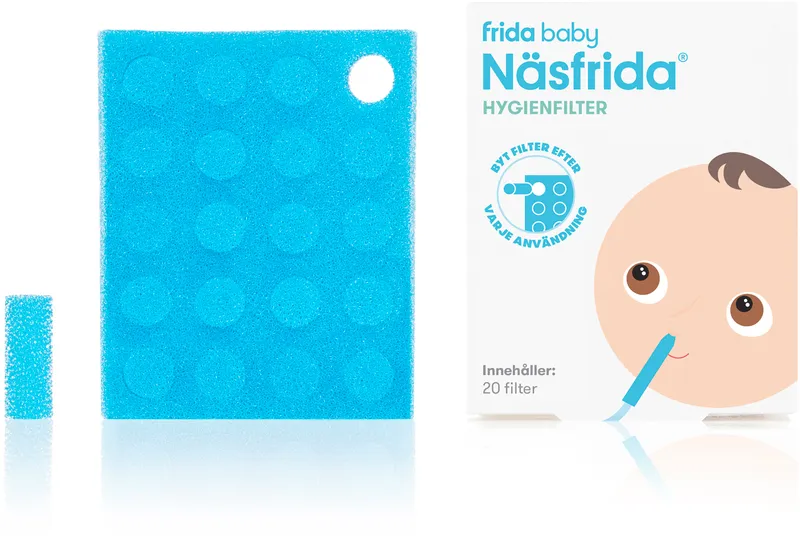 Köp 2 få 20% | Frida Baby Näsfrida Hygienfilter 20 st