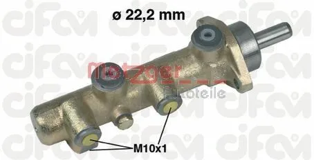Huvudbromscylinder METZGER 202-130