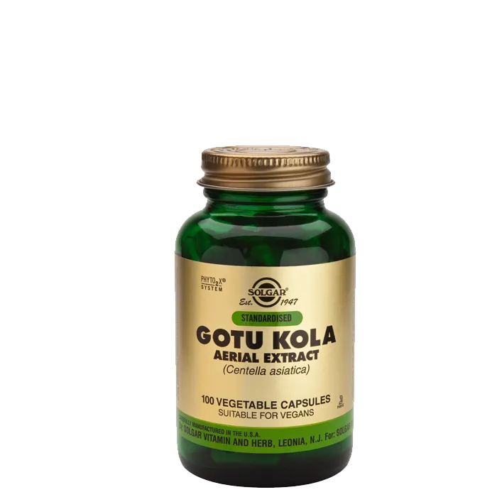 Solgar Gotu Kola, 100 kaps