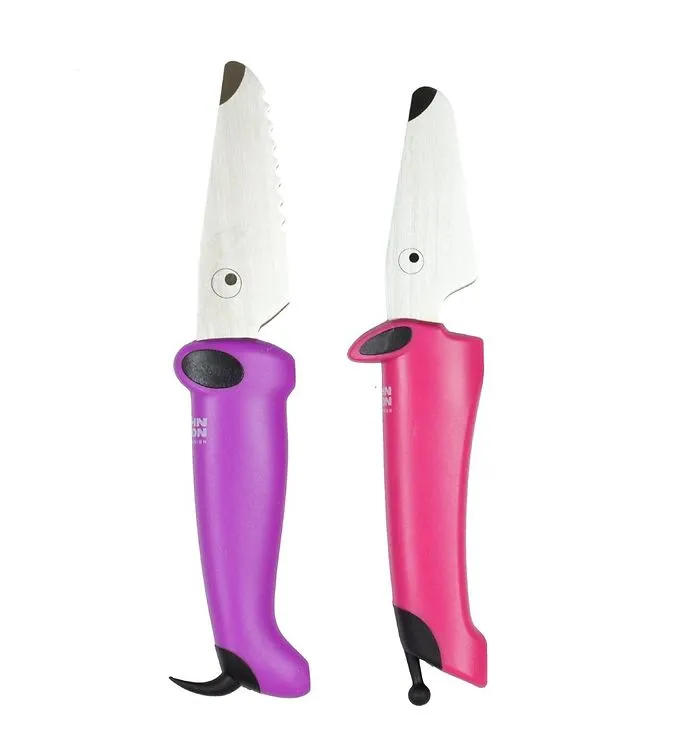 Kinderkitchen Kockknivset för barn - Rosa/Lila