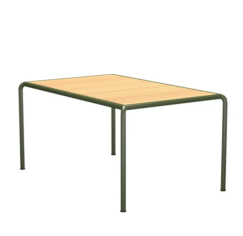 Houe, AVANTI Matbord 153×98 cm furu/olivgrön