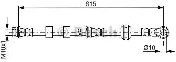 Bromsslang BOSCH 1 987 481 842