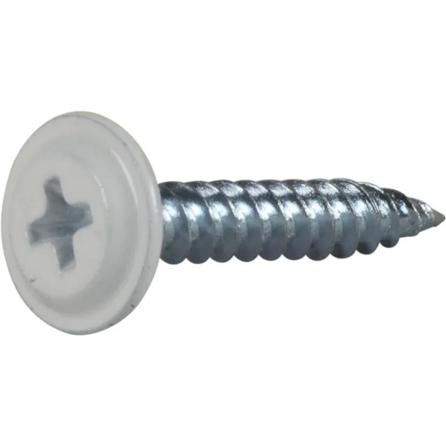 MONTAGESKRUV MED VASS SPETS PH2 VITLACKERAD 4,2X25 20ST | Beijerbygg Byggmaterial