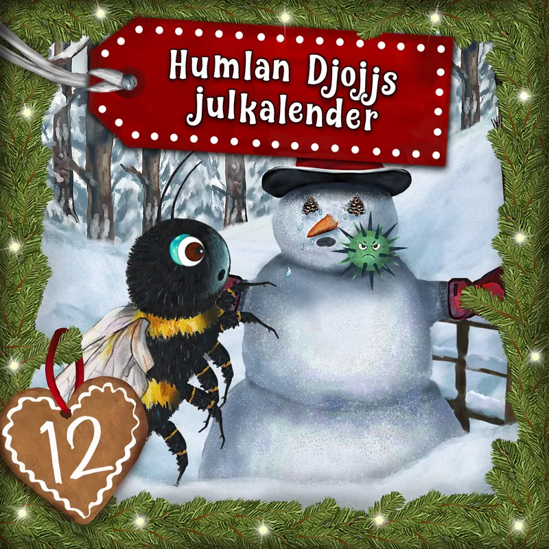 Humlan Djojjs Julkalender (Avsnitt 12), Ljudbok