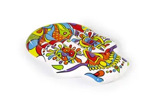 Badmadrass Sugar skull 193 x 141 cm