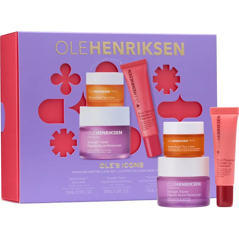 Pout, Strenght + Banana Bright+ Eye creme - Ansiktsvårdsset