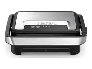Tefal Inicio GC270D10 - Grill - elektrisk - 334 cm2 - rostfritt stål/svart