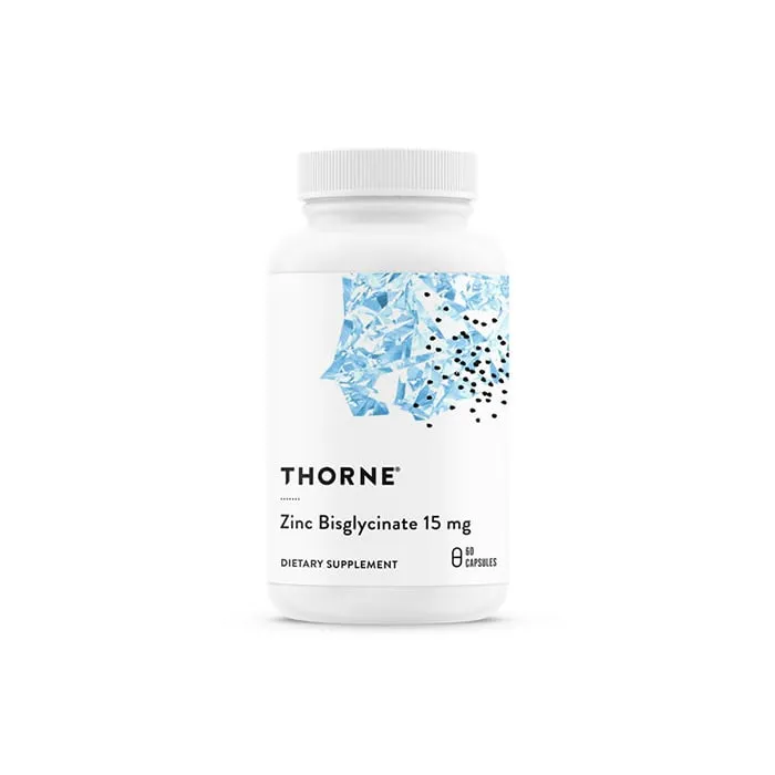 Thorne Zinc Bisglycinate 15 mg 60 kapslar