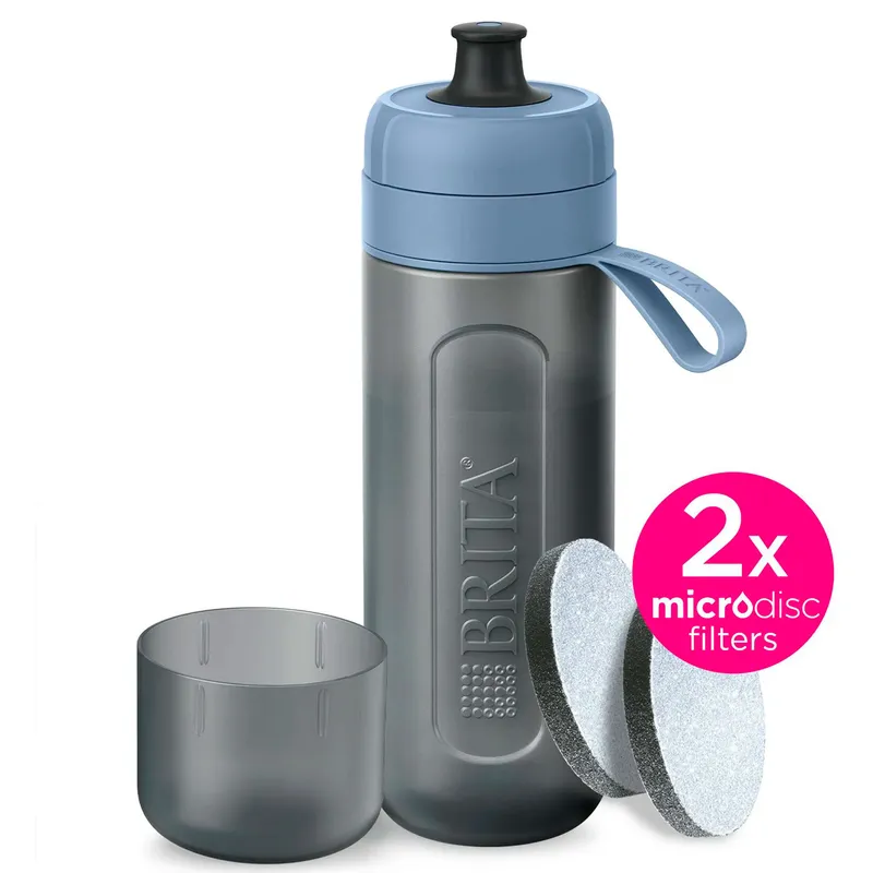 Brita Active vattenflaska 0,6 liter, blå