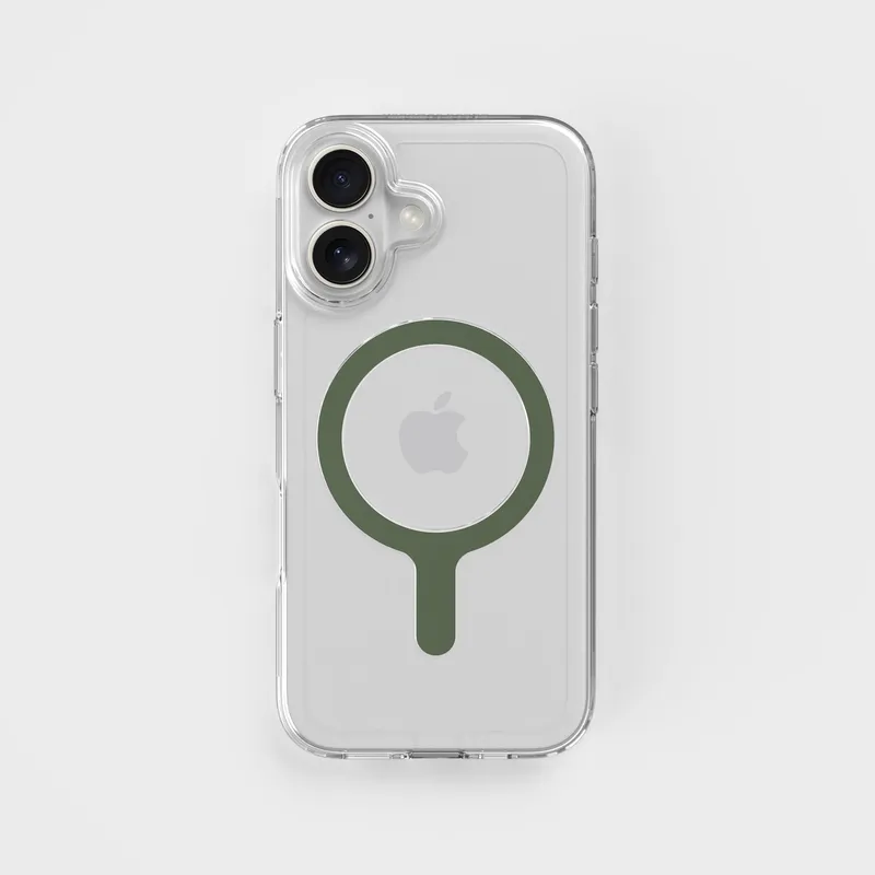 iPhone Clear Case with MagSafe Ring Bundle | agood company, iPhone 16 Plus (#5759)