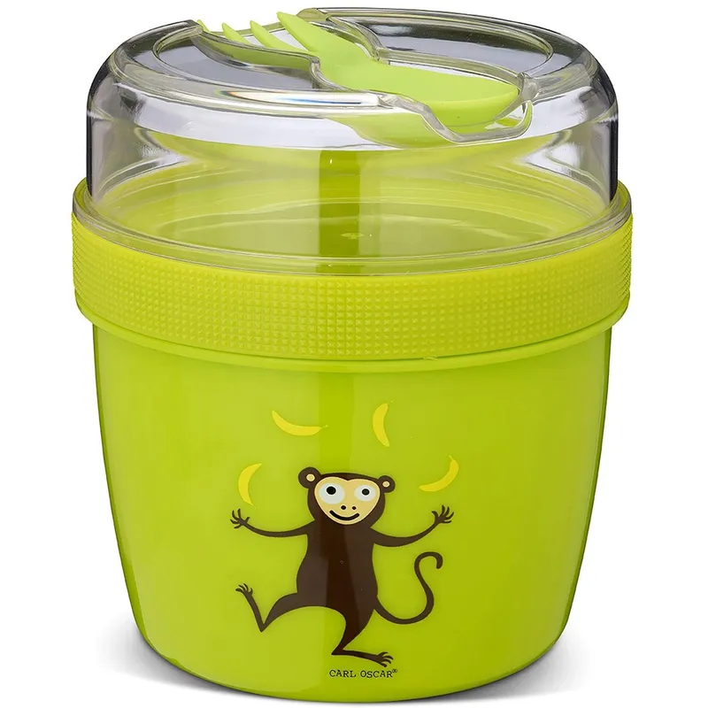 Carl Oscar Matlåda m. Kylelement - 1,4 L - Lime Monkey
