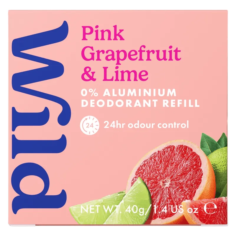 Wild Deo Stick Refill Pink Grapefruit Lime - 40 g