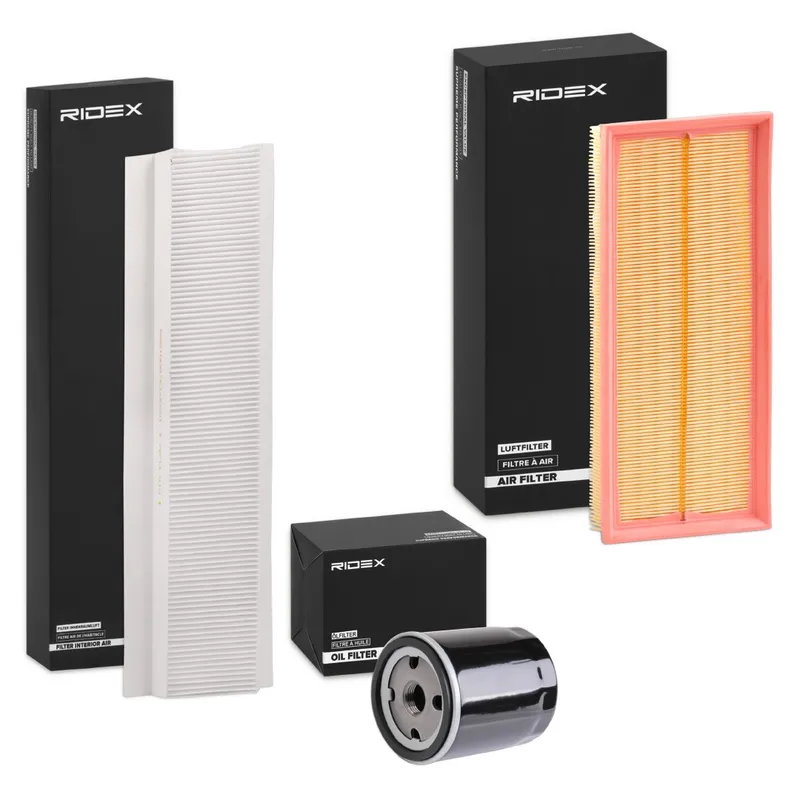 Filtersats RIDEX 4055F0409