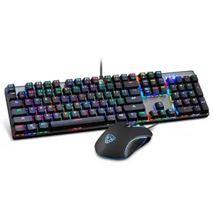 CK888 Gamingset Tangentbord (US Layout) & datormus