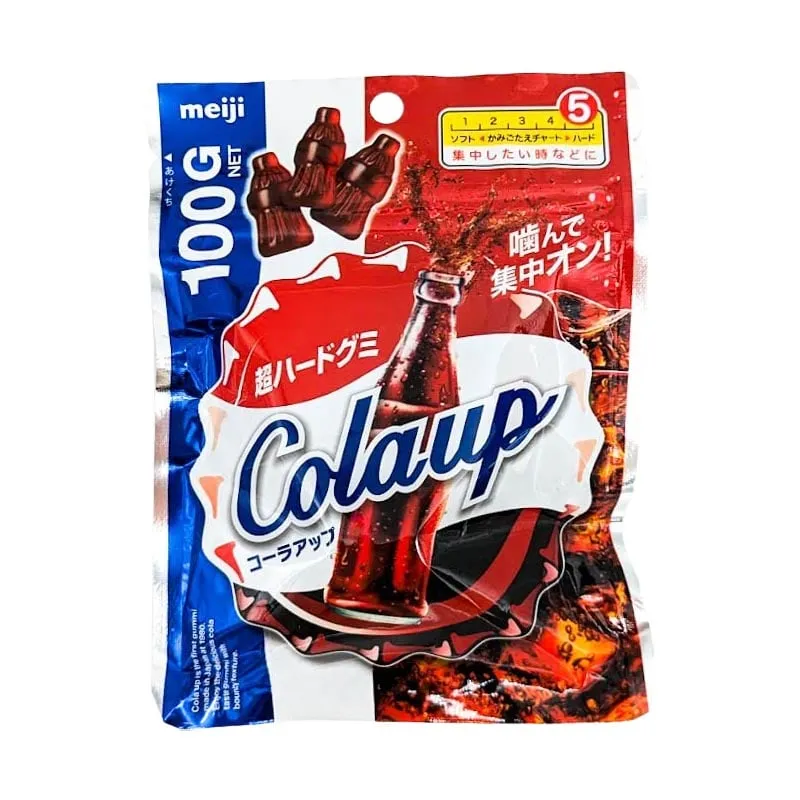 Cola Up japanskt vingummi Coca Cola-flaskor 100g