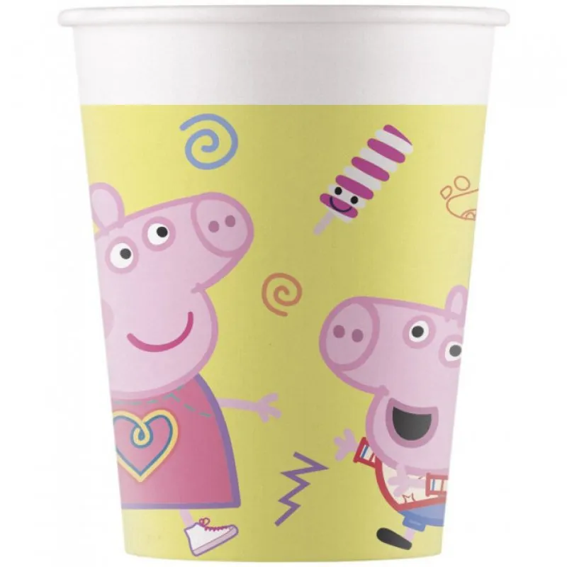 Muggar Greta Gris/Peppa Pig 8-pack