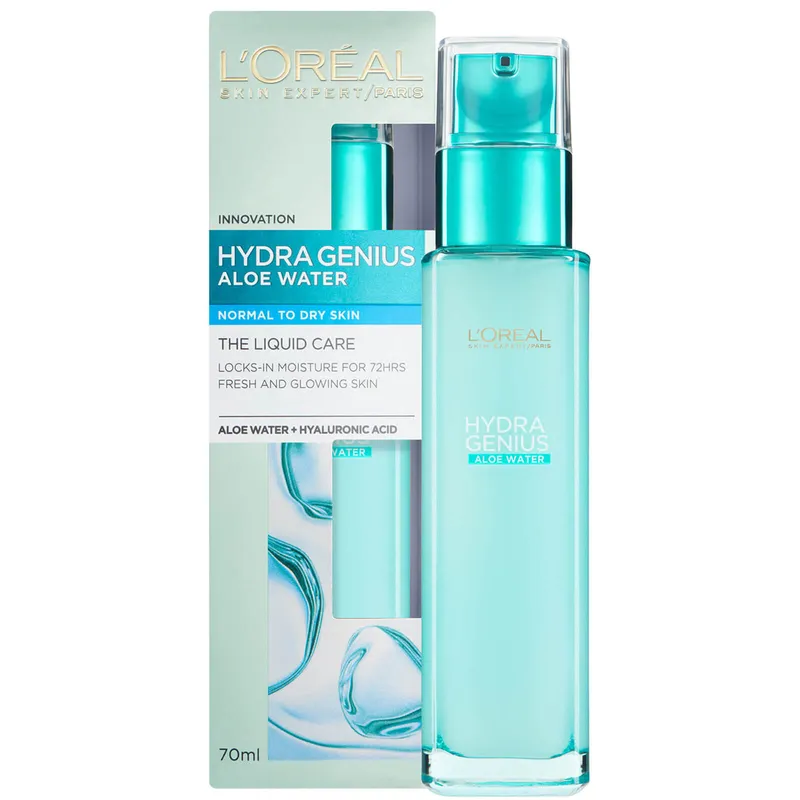 L’Oreal Paris Hydra Genius Liquid Care Moisturiser Normal Dry Skin 70 ml