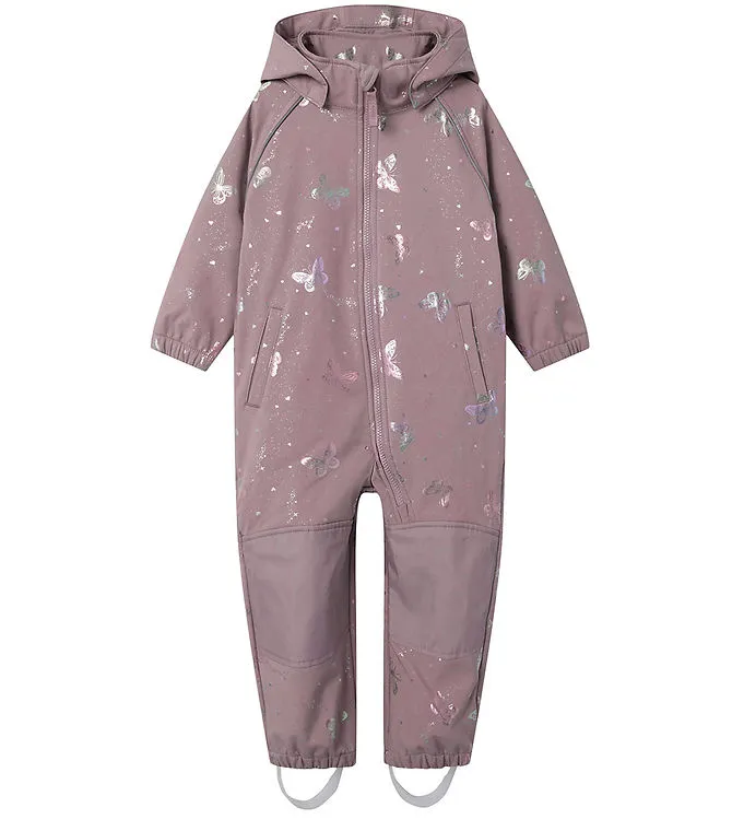 Name It Softshelloverall m. Fleece – Noos – NmfAlfa08 – Elderber