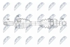 Drivaxel NTY NPW-KA-417
