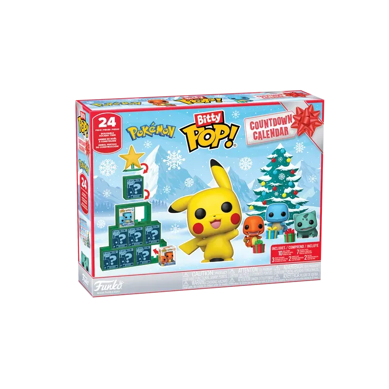 Funko Liten Pop! Julkalender - Pokémon - 24 portar