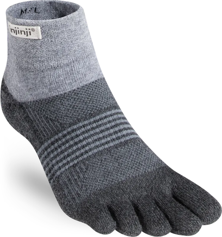 Injinji Women’s Trail Midweight Mini-C Coolmax Granite