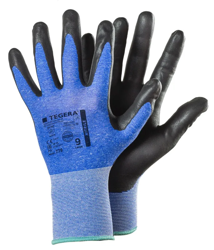 Tegera 779 Montagehandske nitril, nylon 10