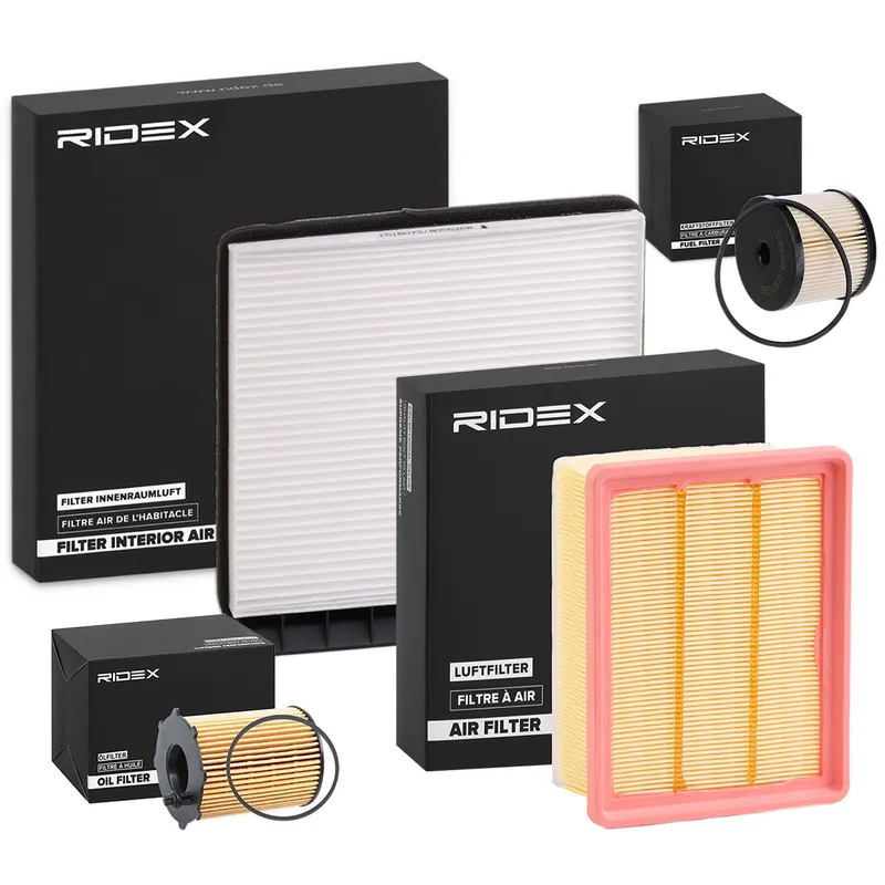 Filtersats RIDEX 4055F11645