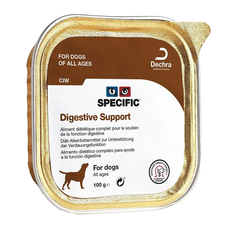 Digestive Support CIW hundfoder – 7 x 100 g