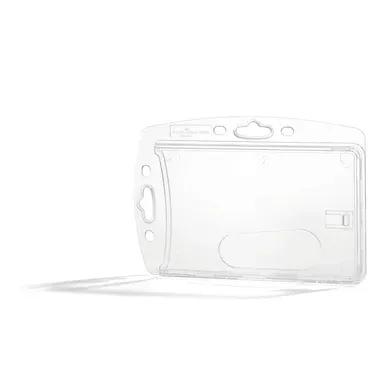 ID-korthållare DURABLE 890519, HxB: 5,4 x 8,7 cm, transparent, 10-pack
