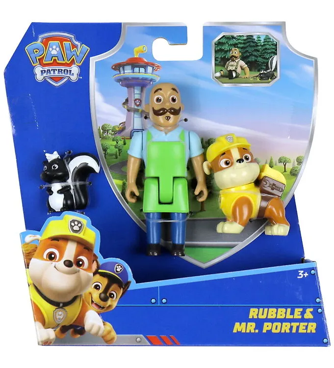 Paw Patrol Story Figure Pack - Rubble