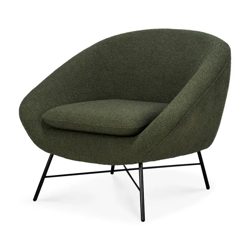 Ethnicraft, Barrow Fåtölj Pine Green