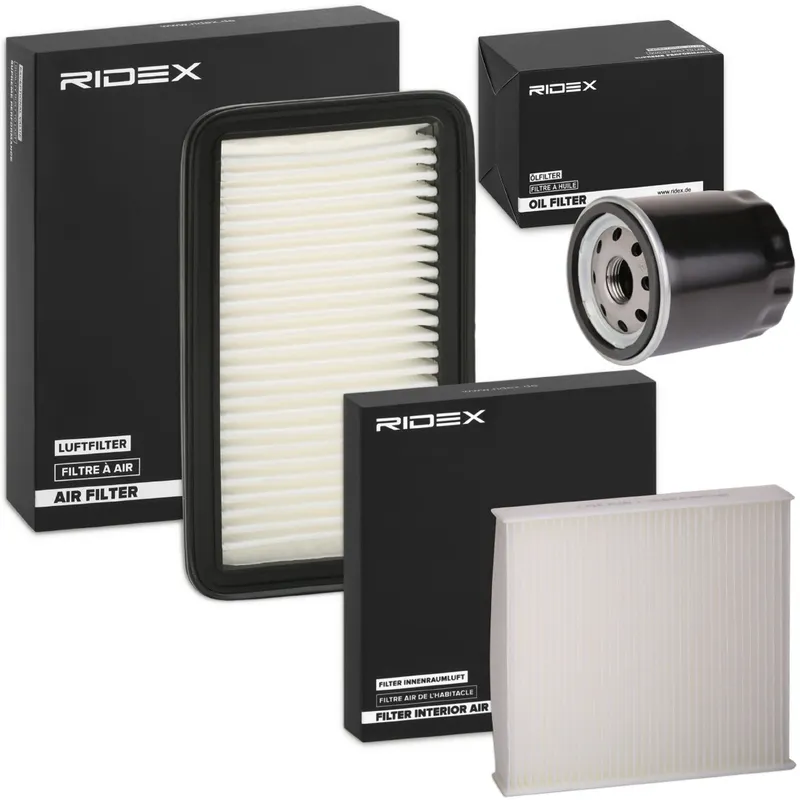Filtersats RIDEX 4055F0492