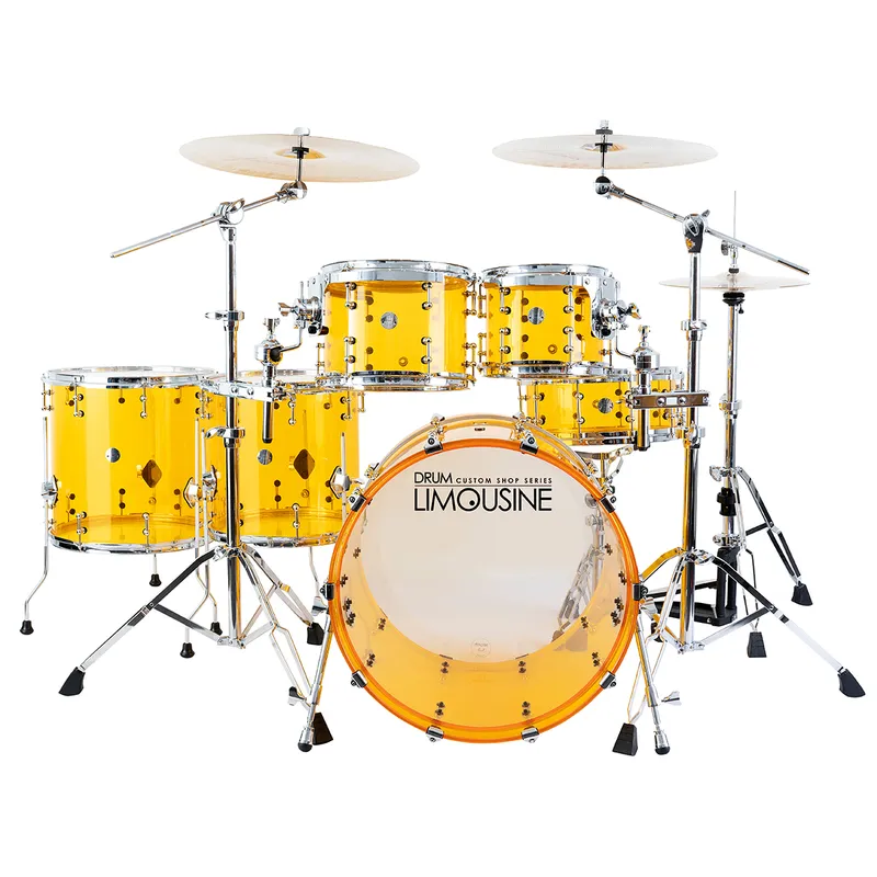 Drum Limousine Custom Shop Acrylic 22 YL trumset gul