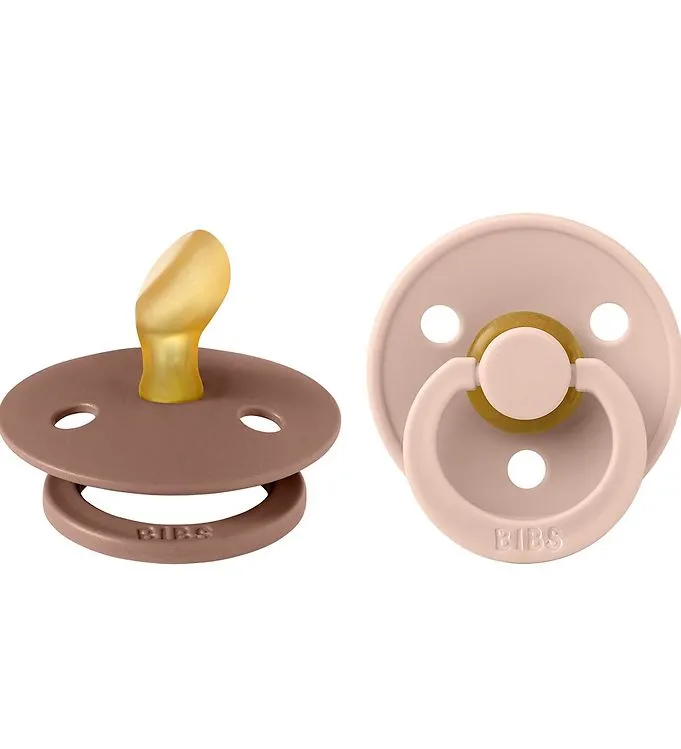 Bibs Colour Nappar – 2-pack – Stl. 1 – Anatomisk – Blush/Woodchu