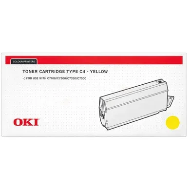 OKI gul toner 10.000 sidor