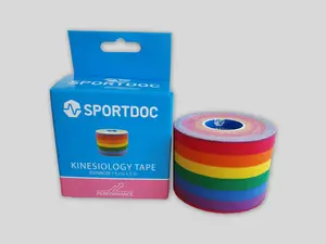 Sportdoc kinesiotejp 50mm x 5m - Rainbow