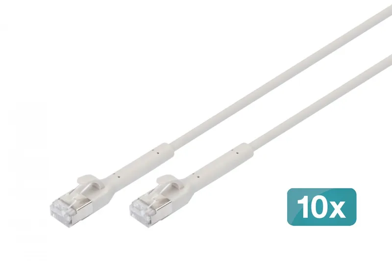 DIGITUS patch cable - 1 m - grey - Grå