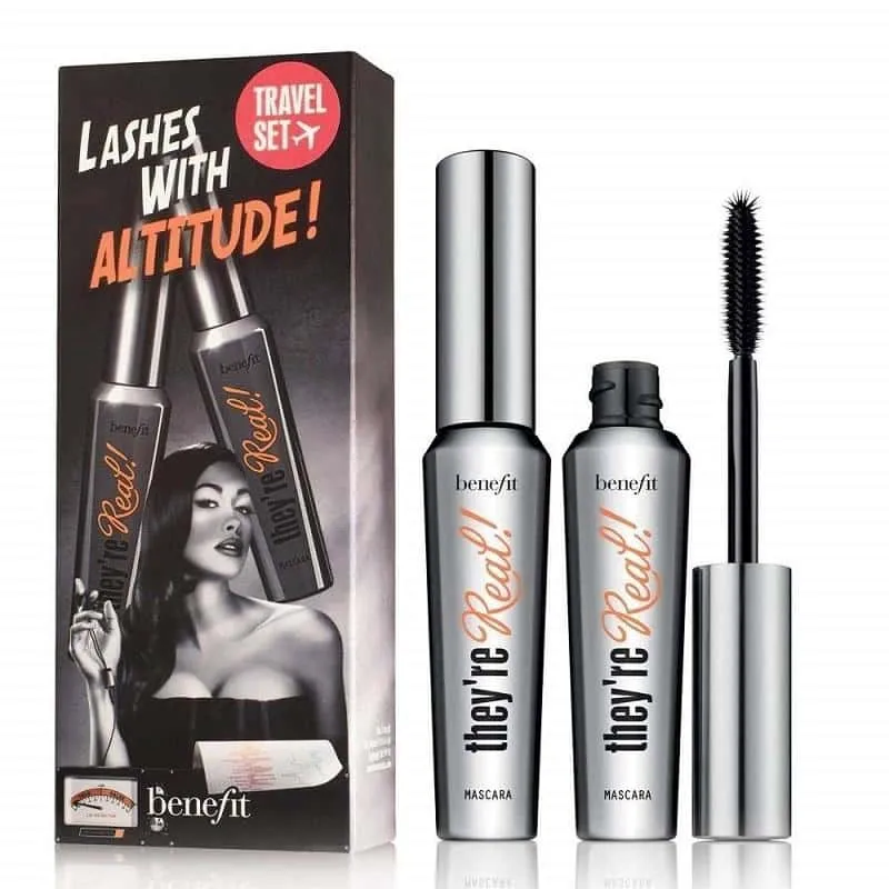Benefit Duo Set: They’re Real! Mascara Jet Black 2×8,5 g