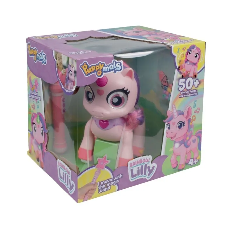 Puppymals Rainbow Lilly – Xtrem Bots – Leksaksaffären