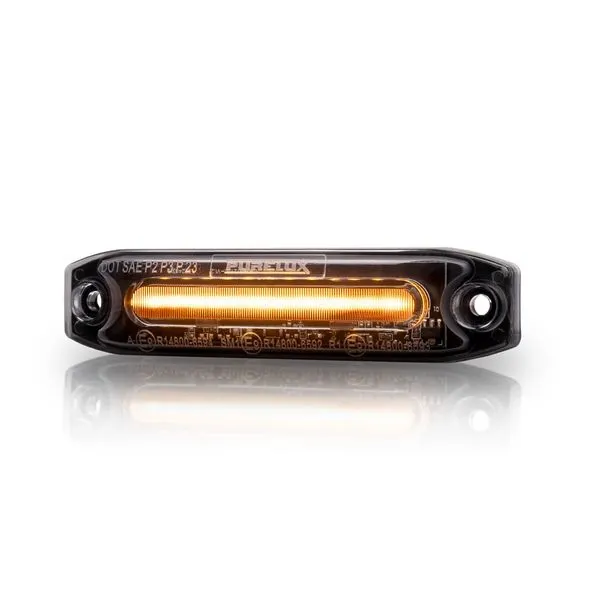 Positionsljus Purelux Spectre 12X Dark – 12/24V / 6W / 102 mm, Orange