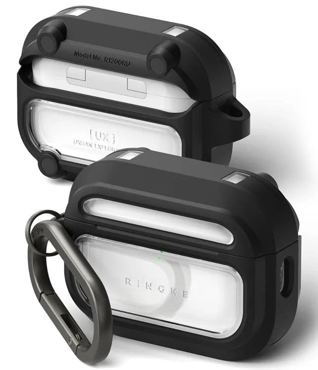 Ringke Skal För Apple Airpods Pro 3 Magsafe Magnetic UX - Svart/Clear