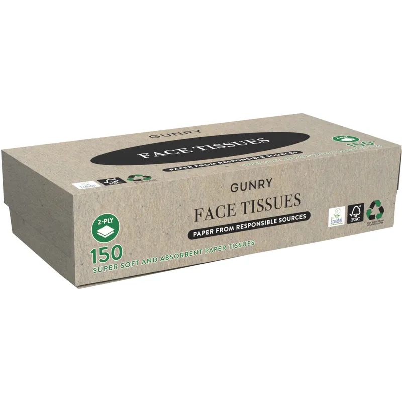 Gunry Face Tissues 150 st