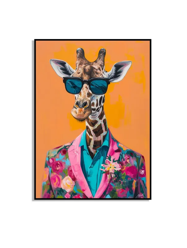 Elegant Giraff Väggposter