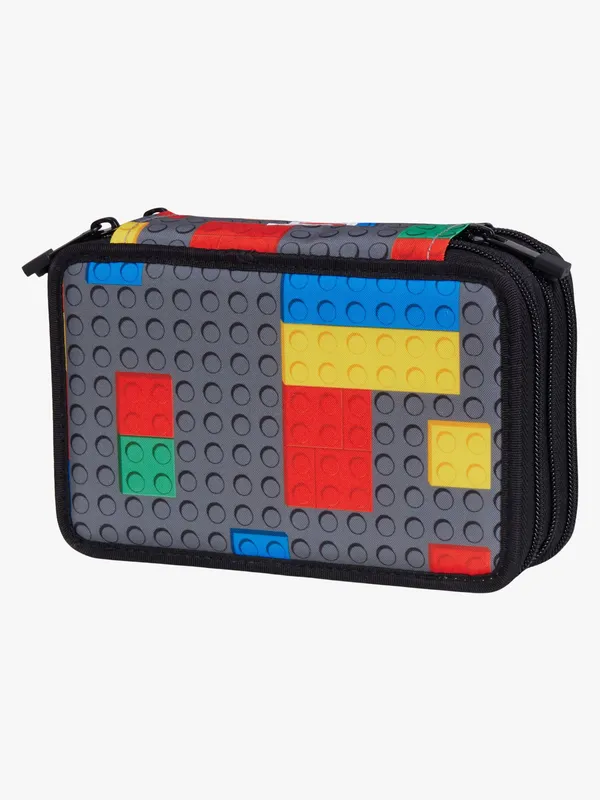 LEGO® Fyllt Trippelpennfodral, Colorful Bricks