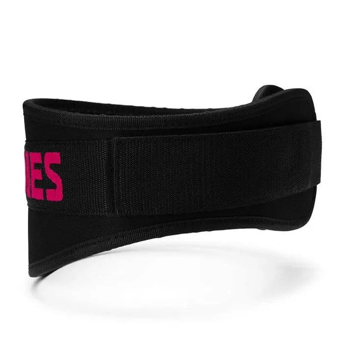 Better Bodies Womens Gym Belt, S, Black/pink