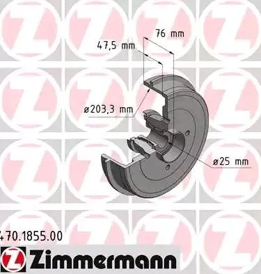 ZIMMERMANN 470.1855.00 Bromstrumma