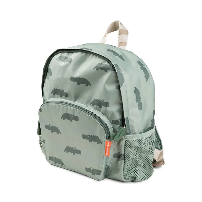 Done By Deer Croco Ryggsäck 10L, Green