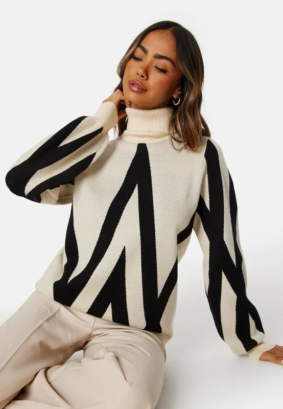 Ray L/S KNit Rollneck Pullover (#4014)