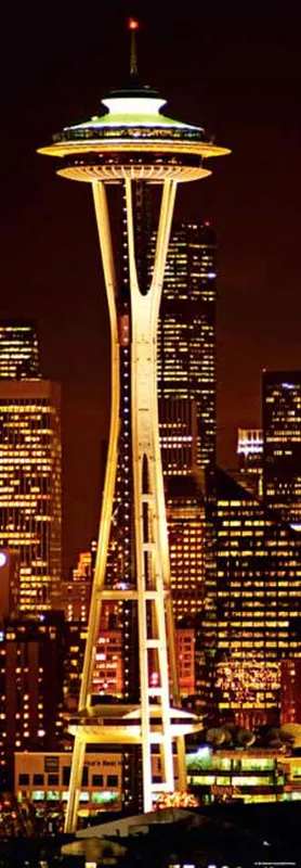 Panorama Pussel – Space Needle i Seattle, USA 1000 Bitar