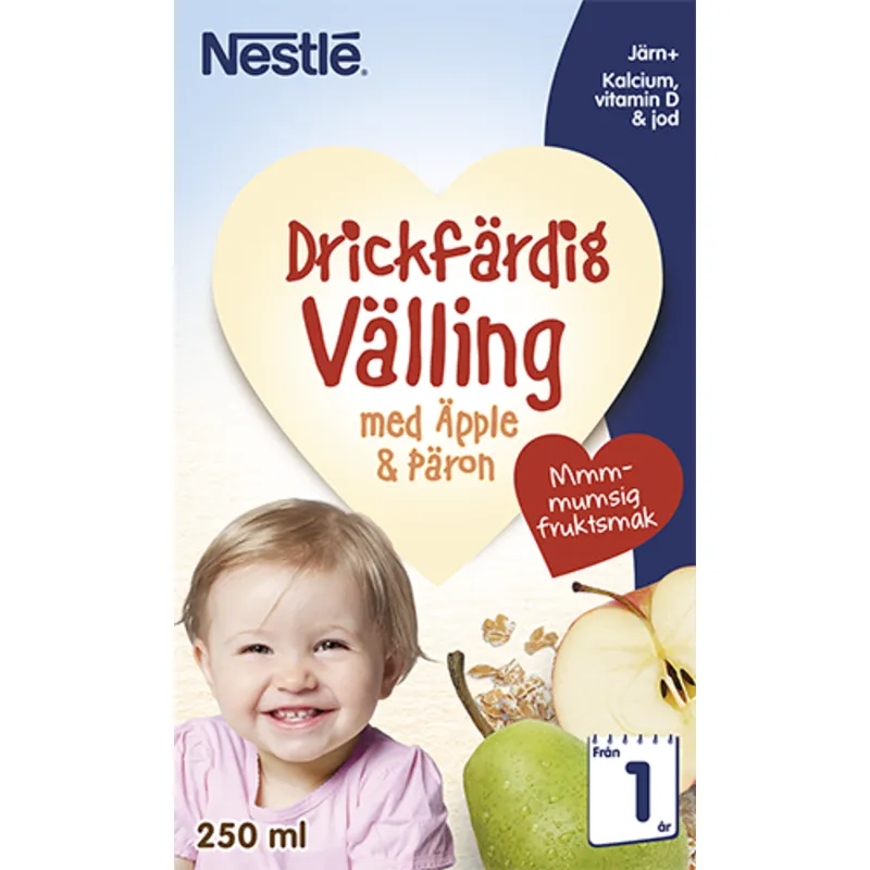 Köp 2 få 25% | Nestlé Drickfärdig Välling Äpple/Päron 250 ml
